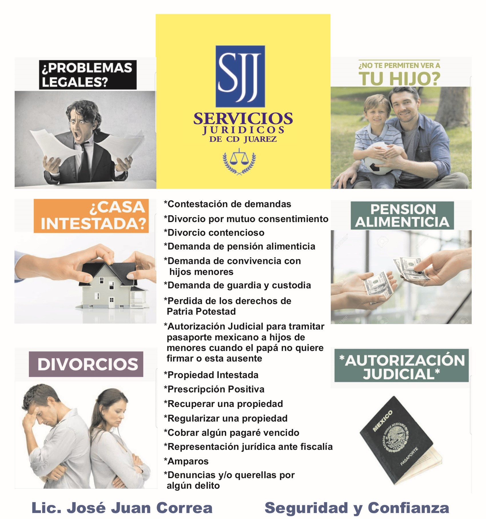 Servicios Jurídicos de Ciudad Juárez.   SJJ 